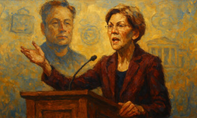 Elizabeth Warren targets Elon Musk and White House crypto czar David Sacks with new ethics reform bill